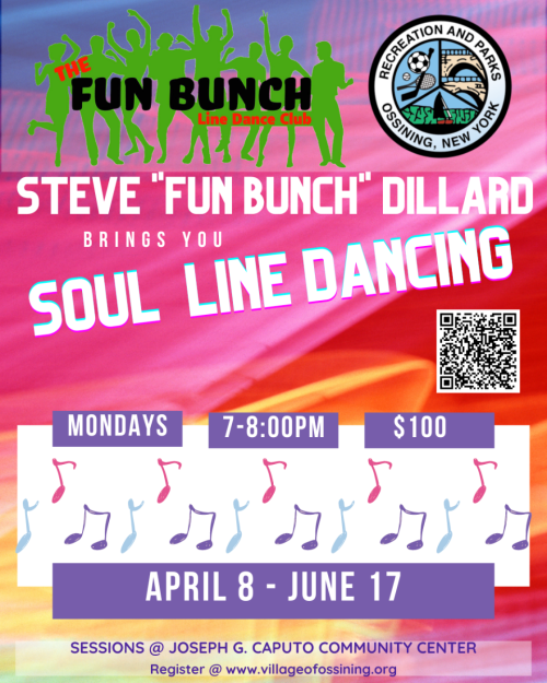 Soul Line Dancing Mondays starting April 8 7pm