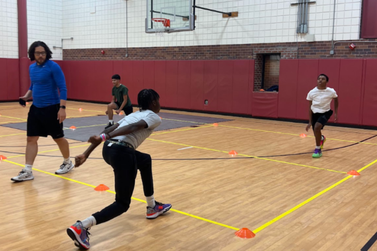 Ossining Youth participating in our Youth Basketball Program
